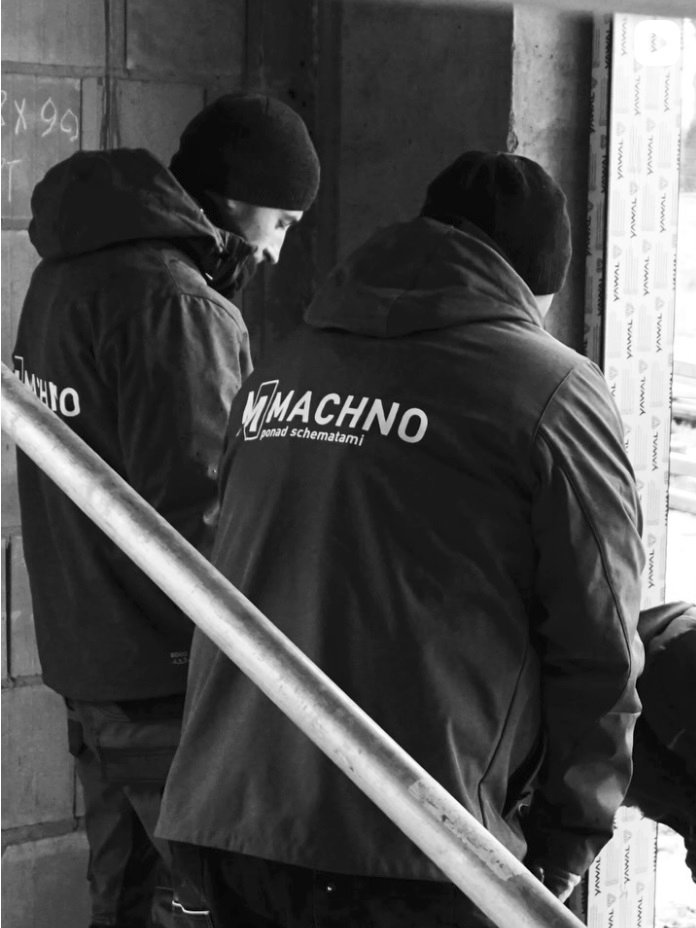 Team members at a project site